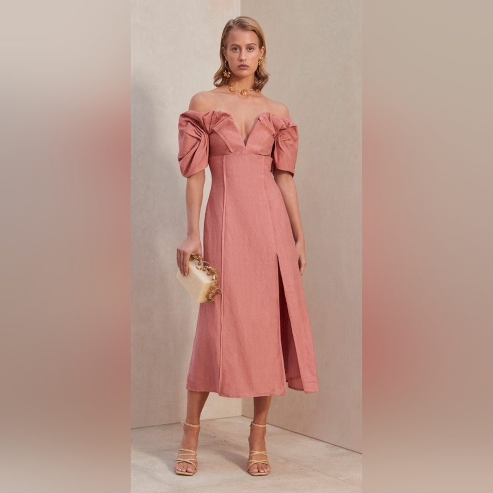 Cult Gaia Muna Dress Midi US 2 NWT